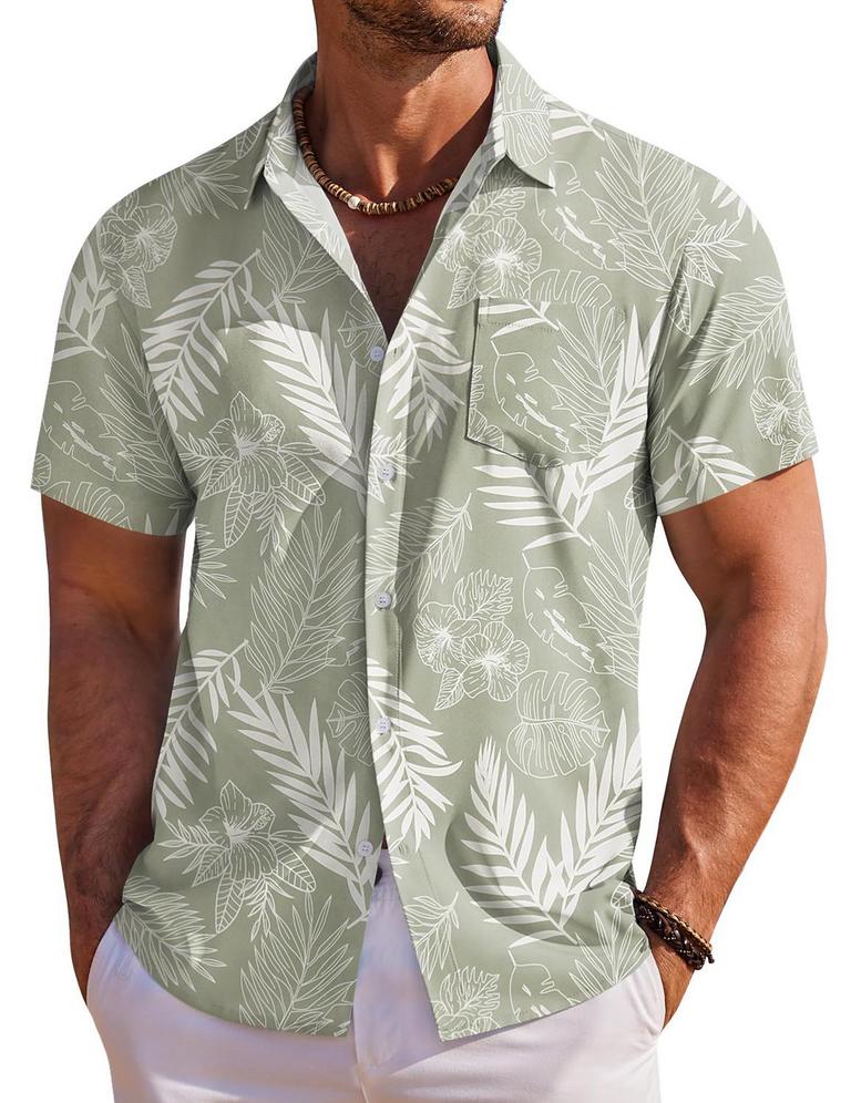 COOFANDY MEN SM HAWAIIAN SHIRT