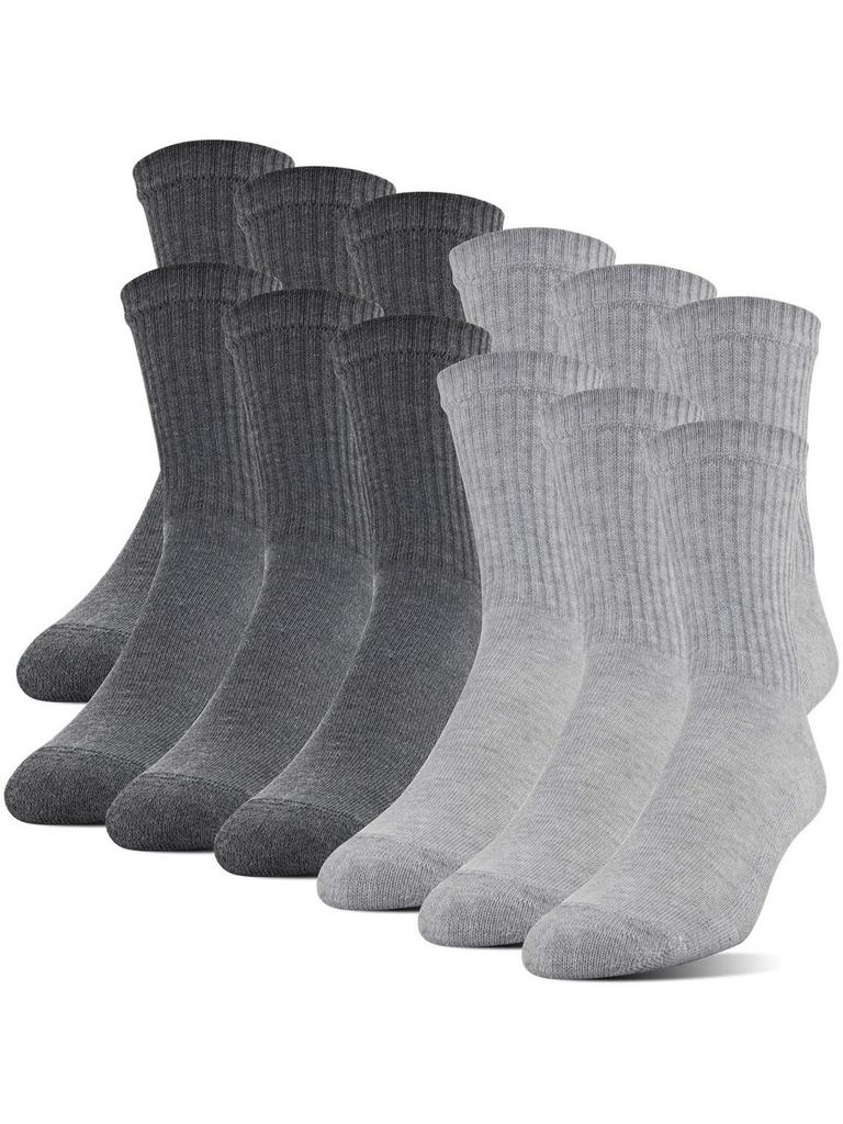 GILDAN MENS SOCKS OS 12PK