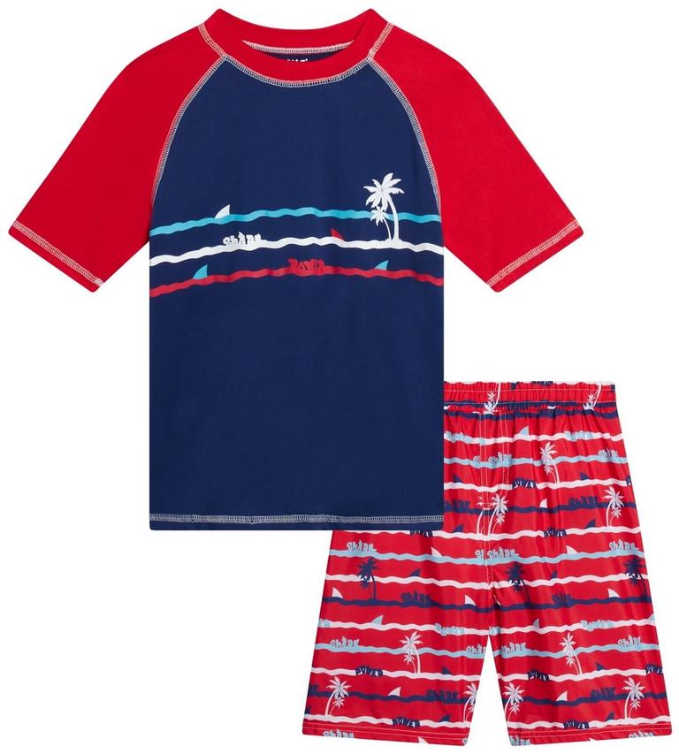IXTREME BOYS 5 RASH GUARD SET