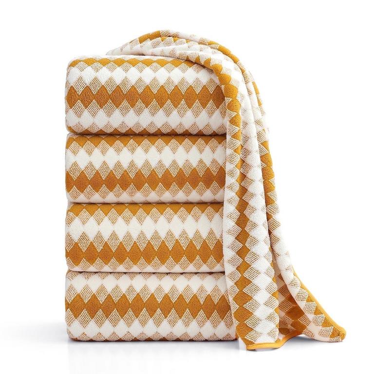 ANRAY HOME BATH TOWELS 4PK