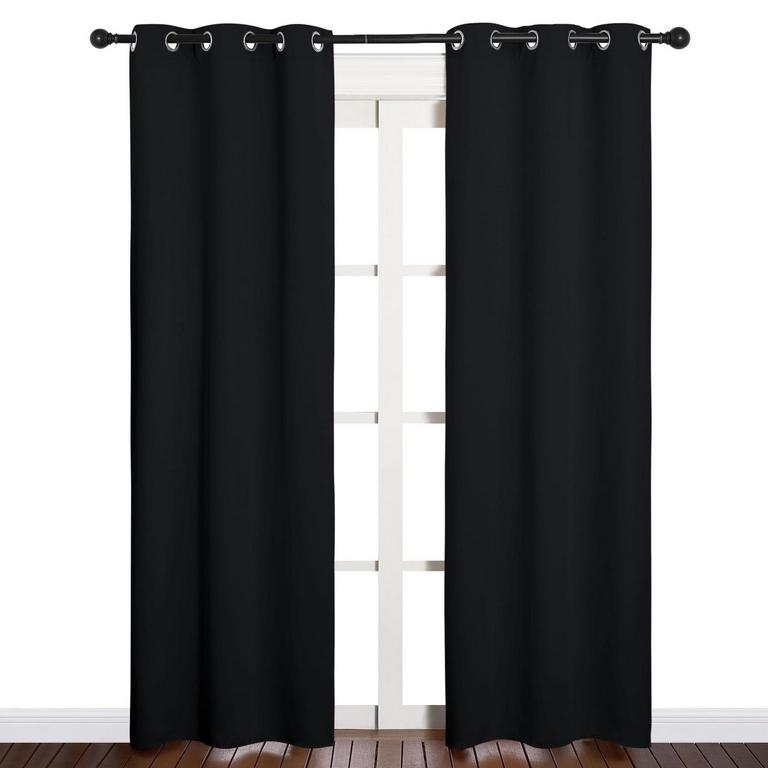 NICETOWN BLACKOUT CURTAINS 37IN X 84IN 2PCS