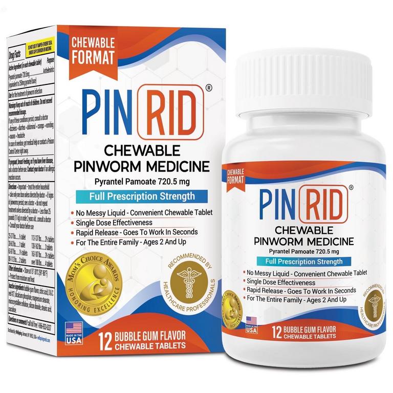 PIN RID PINWORM TABLETS 12CT