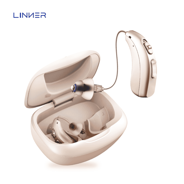 LINNER HEARING AIDS BTE 1PAIR