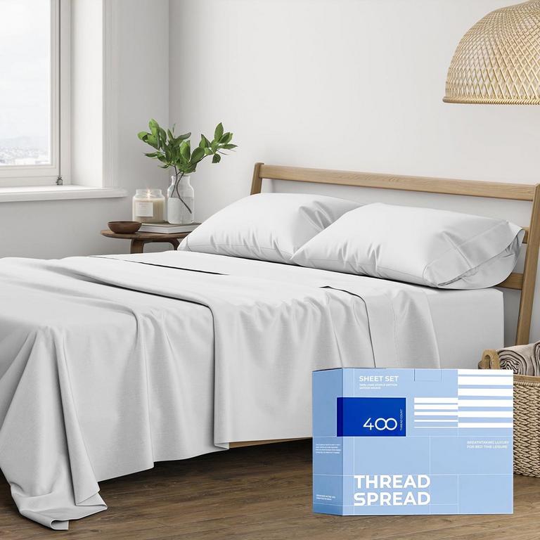 THREAD SPREAD SPLIT KING SHEET SET
