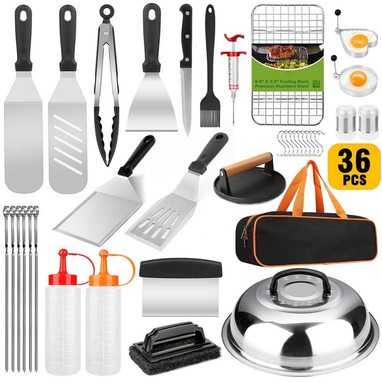 MIBOTE 36PC GRIDDLE ACCESSORY KIT
