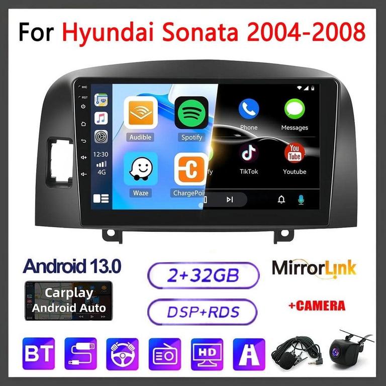 GUWZN CAR STEREO RADIO 9 IN
