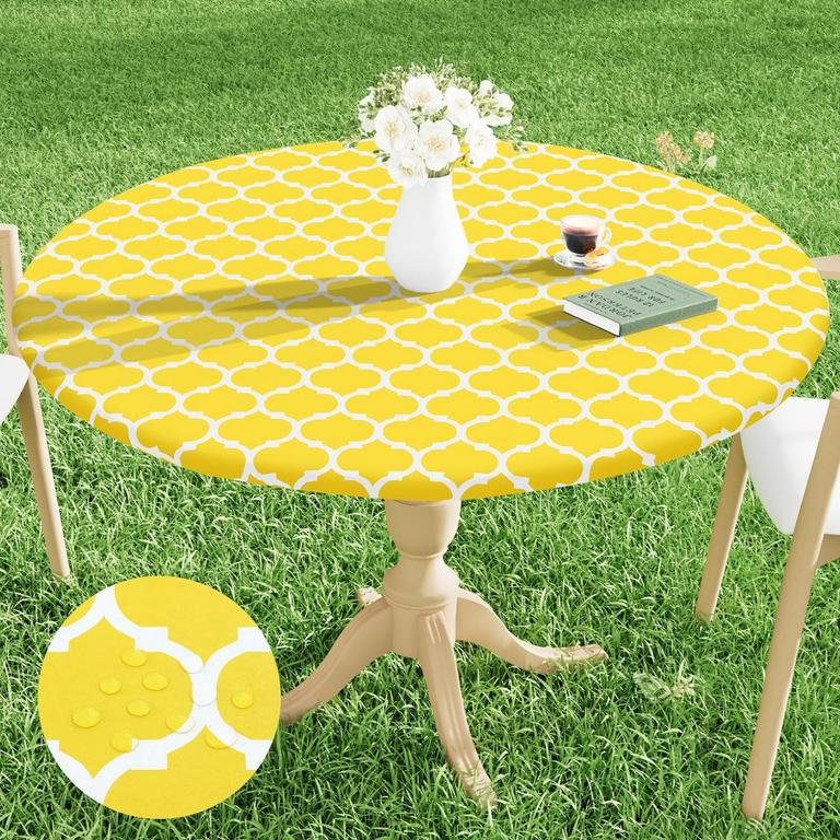 DECORUHOME ROUND TABLECLOTH