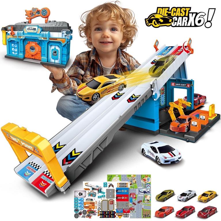 ABEWO RACE TRACKS SET FOR KIDS