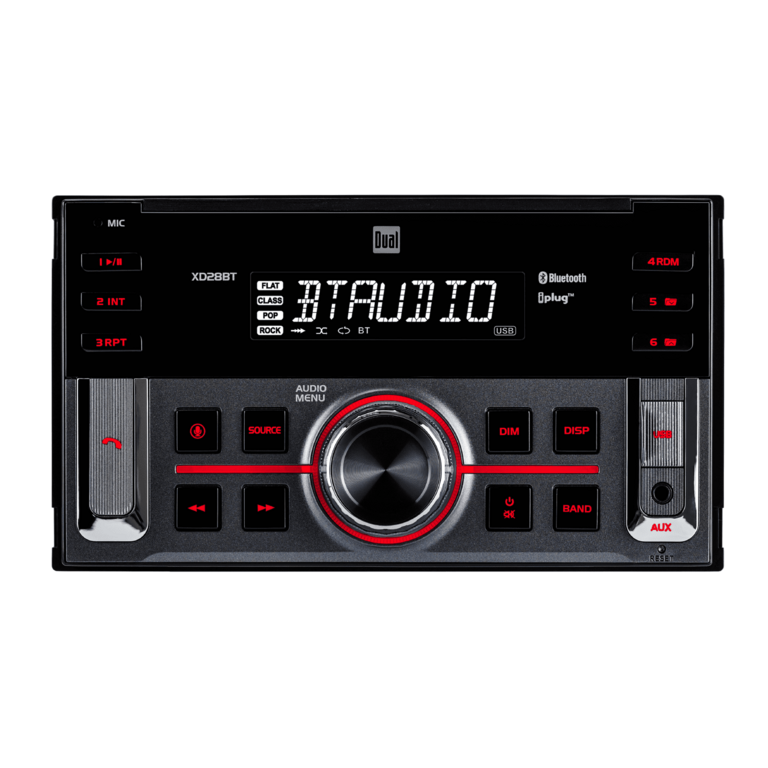 DUAL CAR STEREO HEAD UNIT