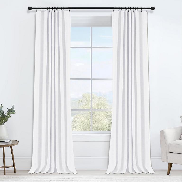ROSE HOME FASHION CURTAINS 50IN X 96IN 2PCS