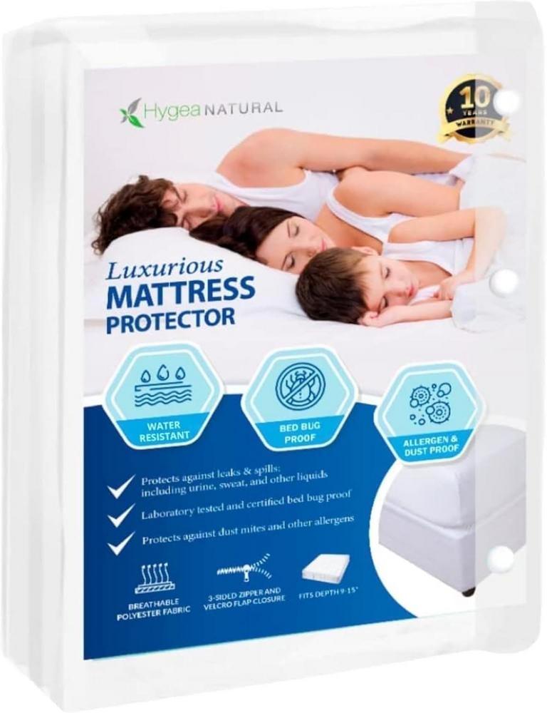 HYGEA NATURAL XL TWIN MATTRESS PROTECTOR