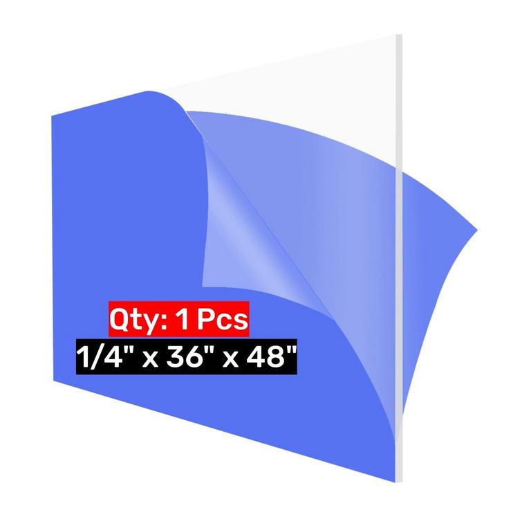 GETWANT 36IN X 48IN ACRYLIC SHEET 1PK