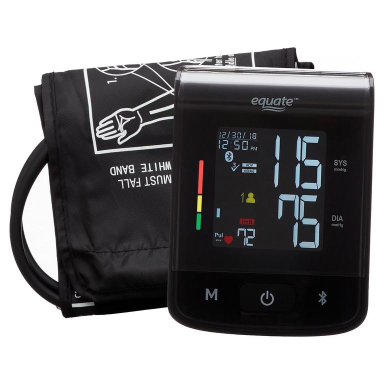 EQUATE BLOOD PRESSURE MONITOR WITH BLUETOOTH