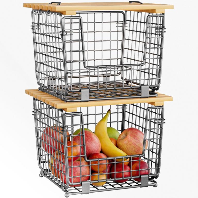 TINANA STACKABLE BASKETS