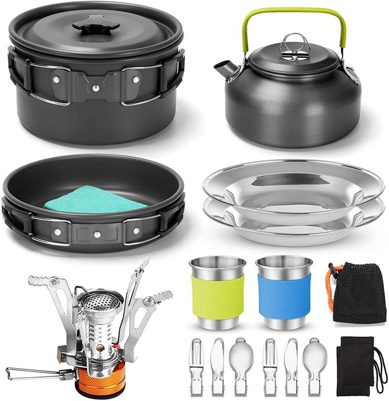 YQSDG 16PC CAMPING MESS KIT