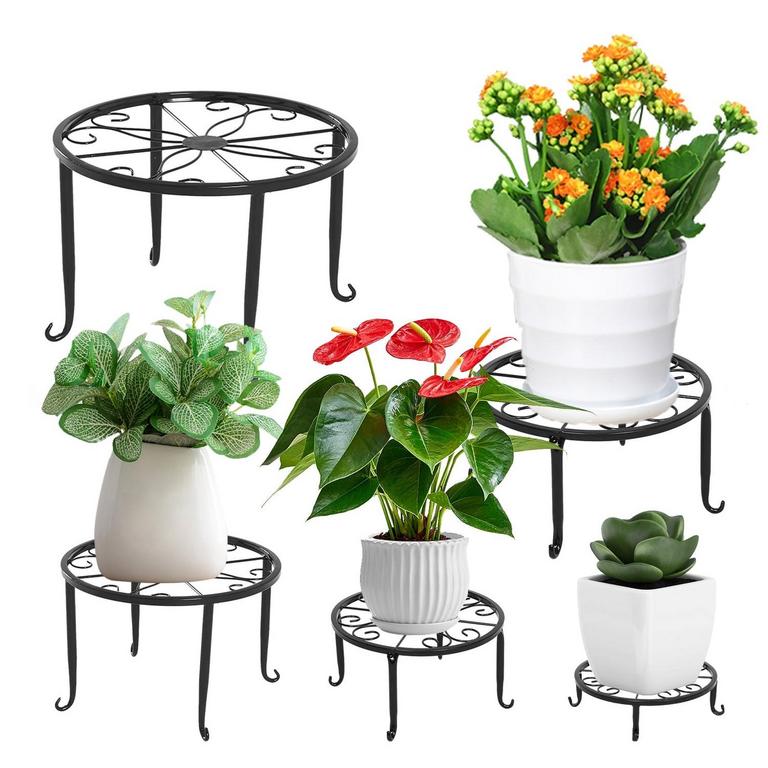 FOUKUS 5-PACK PLANT STANDS