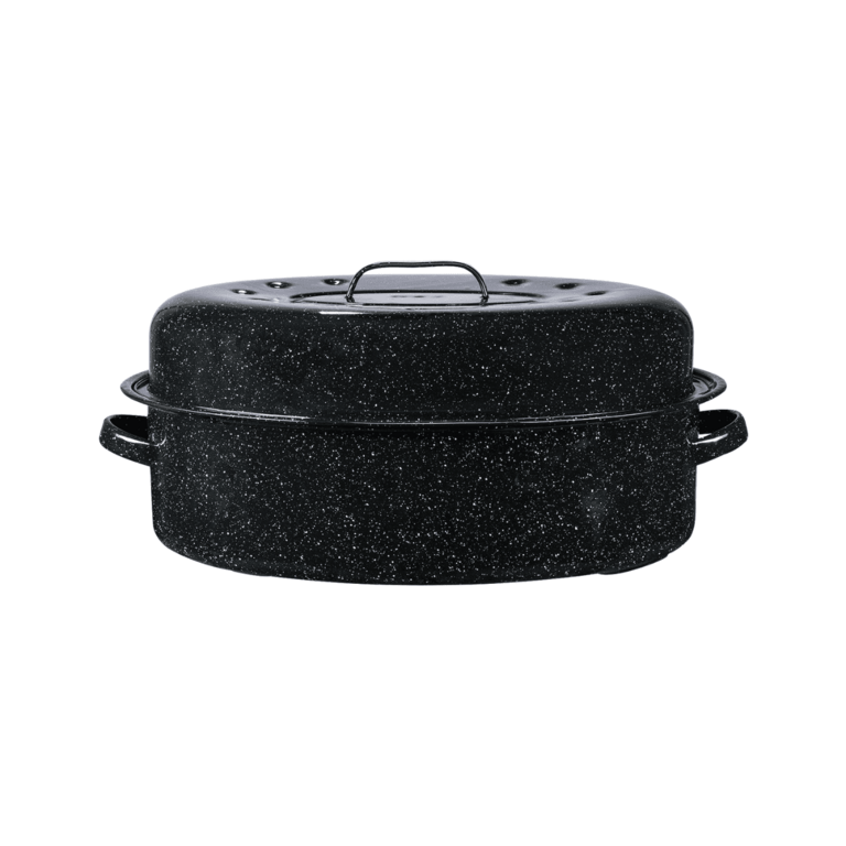GRANITE WARE 19IN OVAL ROASTER