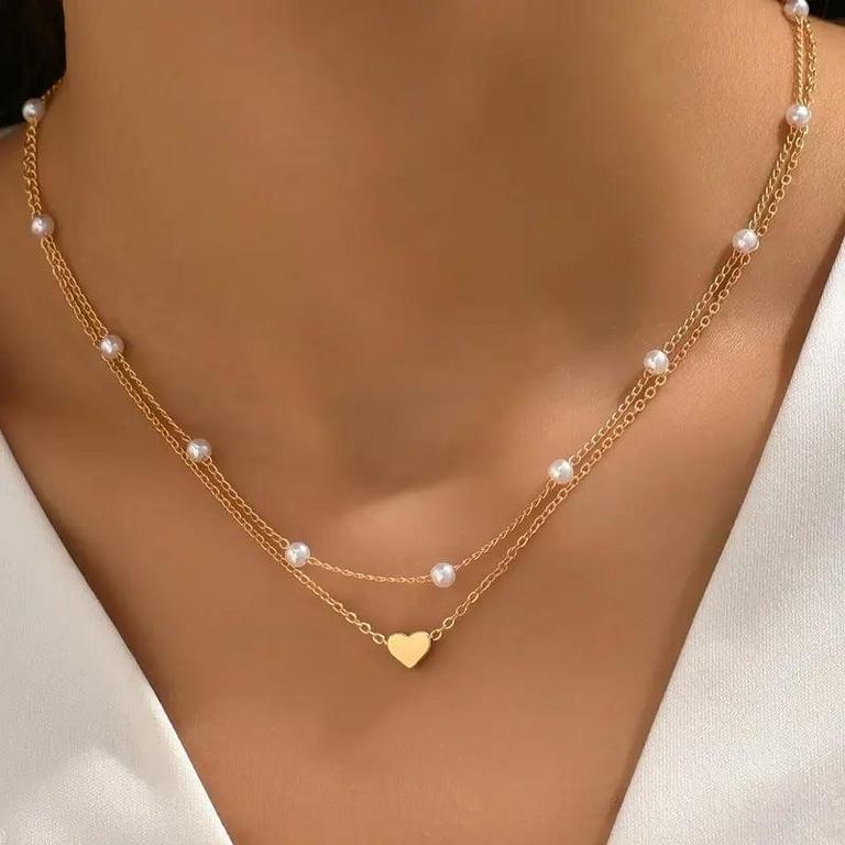 BLANIY DAINTY PEARL NECKLACE