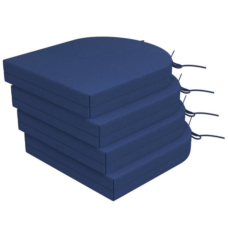 UNIKOME PADDED PATIO CUSHIONS 17X16IN 2PK