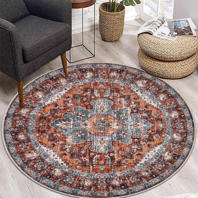 YAMAZIOT 4FT ROUND RUG