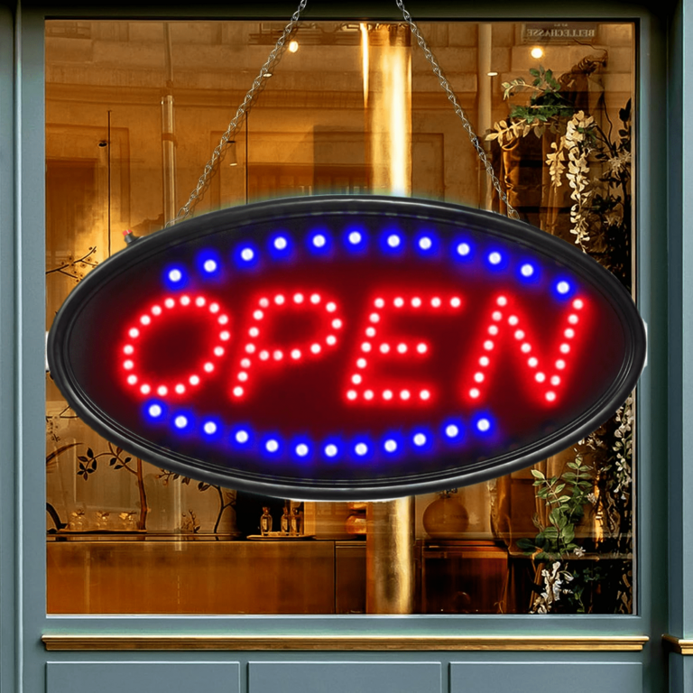 KEBE LED OPEN SIGN 19X10IN