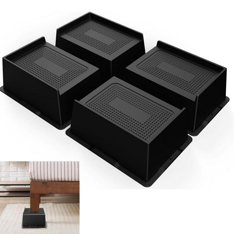 MQHUAYU 2IN BED RISERS 4PK