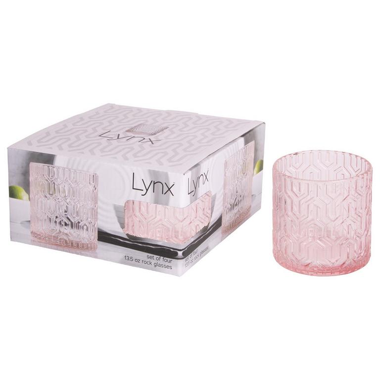 HOME ESSENTIALS DOF GLASSES 4PK