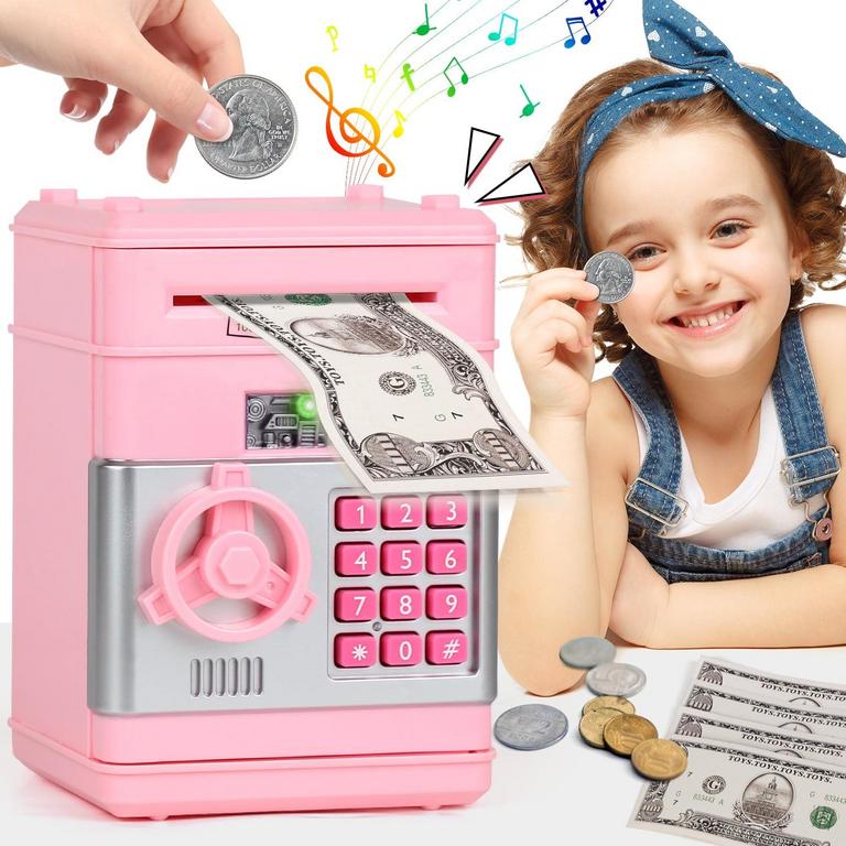 KWANITHINK PIGGY BANK PINK