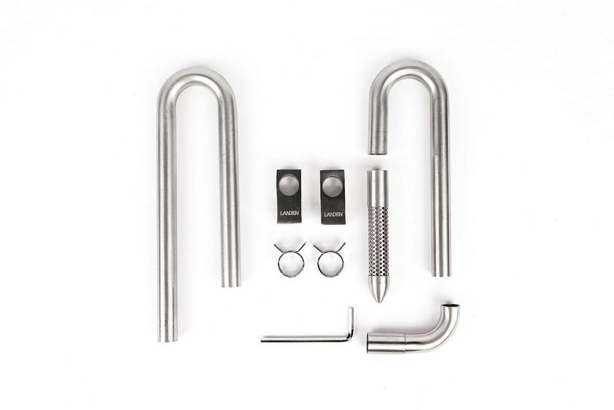 LANDEN STAINLESS STEEL LILY PIPES SET