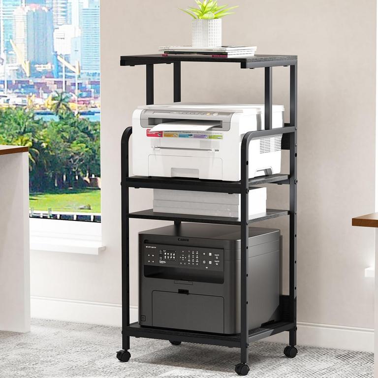 ARBUXZUY 4-TIER PRINTER STAND