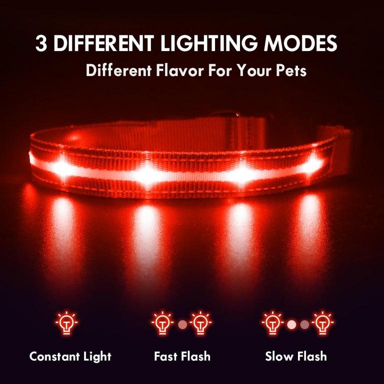 MASBRILL LED DOG COLLAR SM