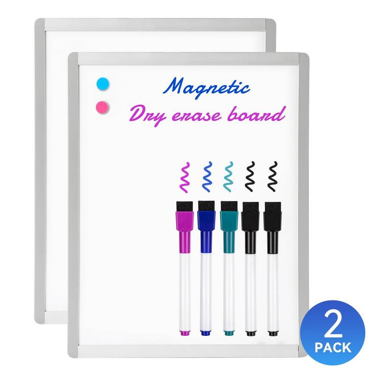 VUSIGN DRY ERASE BOARDS 11IN X 14IN 2PK