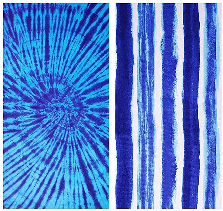 FUKLINDY OVERSIZED BEACH TOWELS 2PK